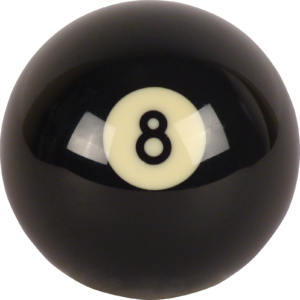 Aramith Premier Replacement Ball – #8 | Golden Break Billiards